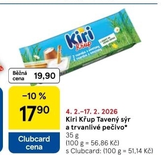 Sýr a křup Kiri