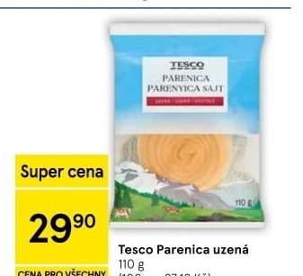 Sýr Parenica Tesco