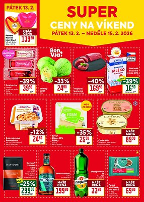 akční leták BILLA 11.2.2026-17.2.2026
