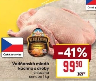 Kachna mladá Vodňanská kachna