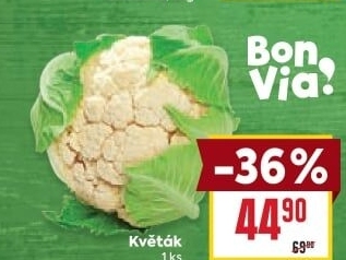 Květák Billa Bonvia