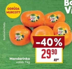 Mandarinky Billa Bonvia