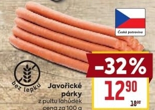 Párky javořické