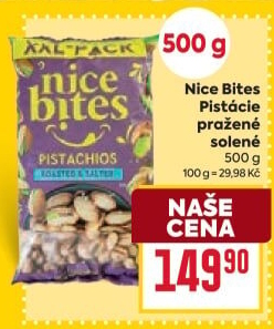 Pistácie pražené Nice Bites