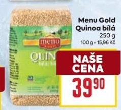 Quinoa Menu Gold