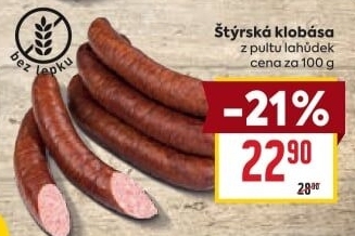 Štýrská klobása