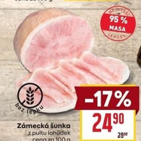Šunka Zámecká nejvyšší jakosti
