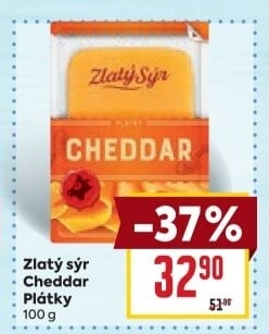 Sýr Cheddar Zlatý sýr