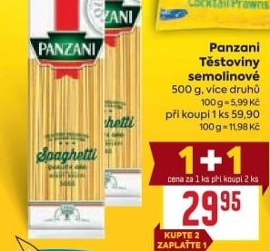 Těstoviny Panzani