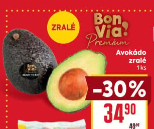 Avokádo Billa Bonvia Premium