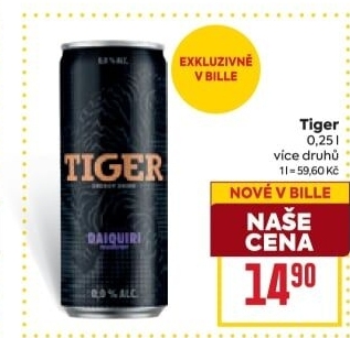 Energetický nápoj Tiger
