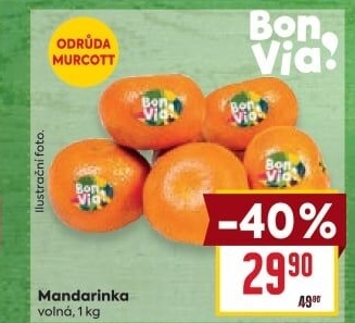 Mandarinky Billa Bonvia