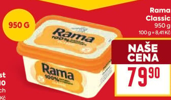 Margarín Classic Rama