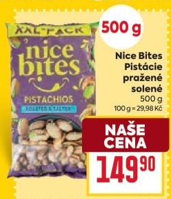 Pistácie pražené Nice Bites