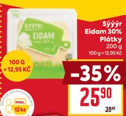 Sýr Eidam 30% Sýýýr!