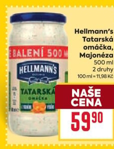 Tatarská omáčka Hellmann'