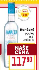 Vodka Hanácká
