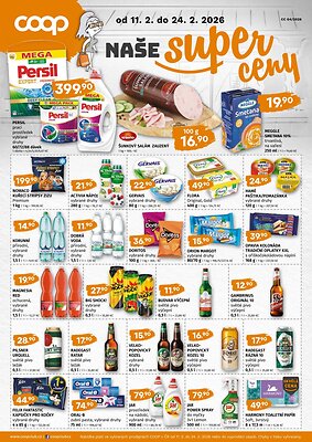 akční leták COOP 11.2.2026-24.2.2026