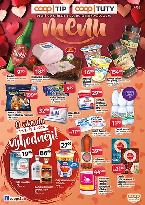 akční leták COOP 11.2.2026-24.2.2026