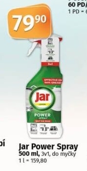 Čistič ve spreji 3v1 Power Jar