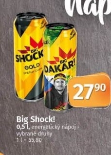 Energetický nápoj Big Shock