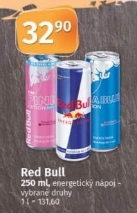 Energetický nápoj Red Bull