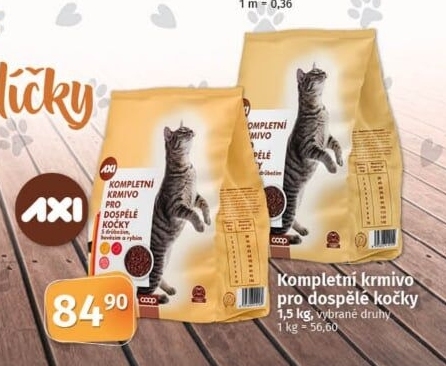 Granule pro kočky Axi