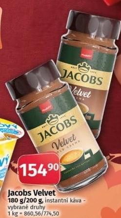 Instantní káva Jacobs Velvet
