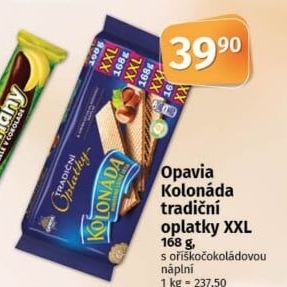 Oplatky Kolonáda Opavia