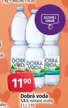 Přírodní voda Dobrá voda