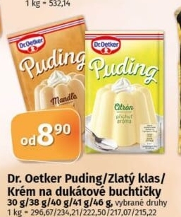 Produkty Dr. Oetker