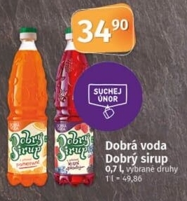 Sirup Dobrá voda