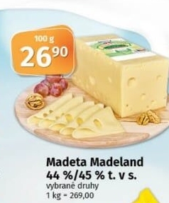 Sýr Madeland Madeta