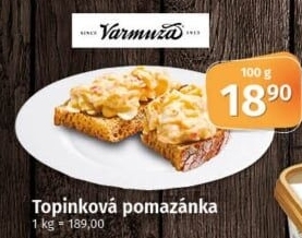 Topinková pomazánka Varmuža