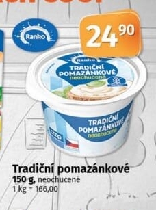 Tradiční pomazánkové Ranko