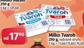Tvarohy Milko