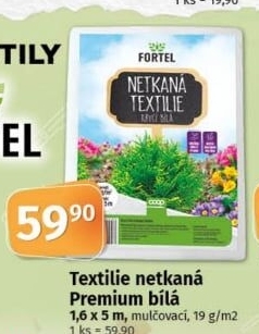 Zahradní netkaná mulčovací textílie Fortel