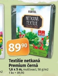 Zahradní netkaná mulčovací textílie Fortel