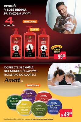 akční leták Teta drogerie 12.2.2026-24.2.2026
