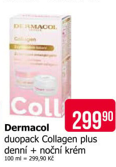 Balení krém denní a noční Collagen Plus Dermacol