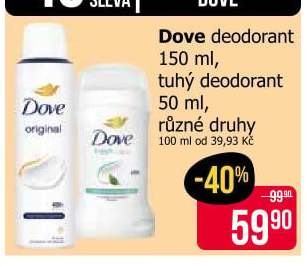 Deodorant stick Dove