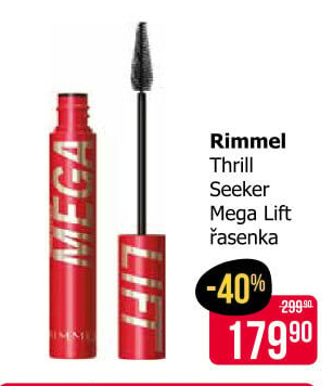 Řasenka Mega Lift Thrill Seeker Rimmel