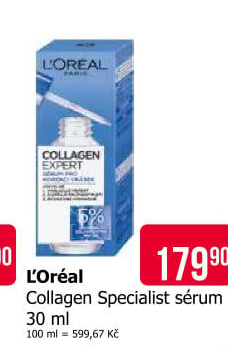 Sérum pleťové Collagen Specialist L'