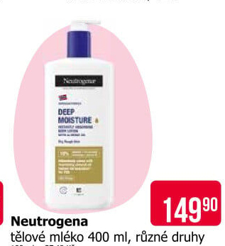 Tělové mléko Neutrogena