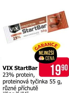 Tyčinka proteinová Start Bar Vix