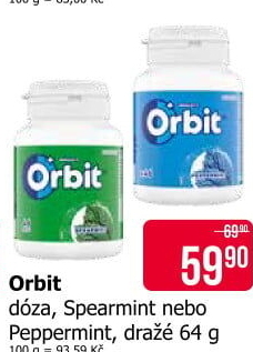 Žvýkačky Orbit