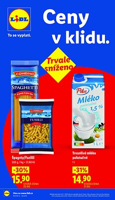 akční leták Lidl 16.2.2026-18.2.2026