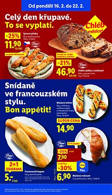 akční leták Lidl 16.2.2026-18.2.2026
