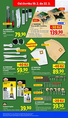 akční leták Lidl 16.2.2026-22.2.2026