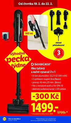 akční leták Lidl 16.2.2026-22.2.2026